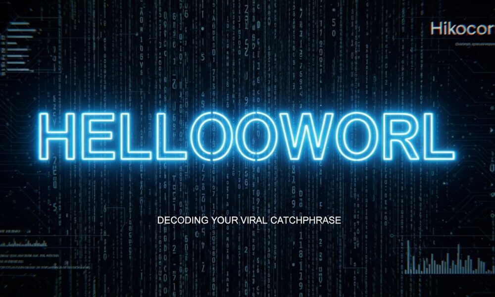 Hellooworl: Decoding Your Viral Catchphrase