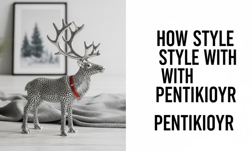 Pentikioyr: How to Style Your Home with Famous Silvered Reindeer