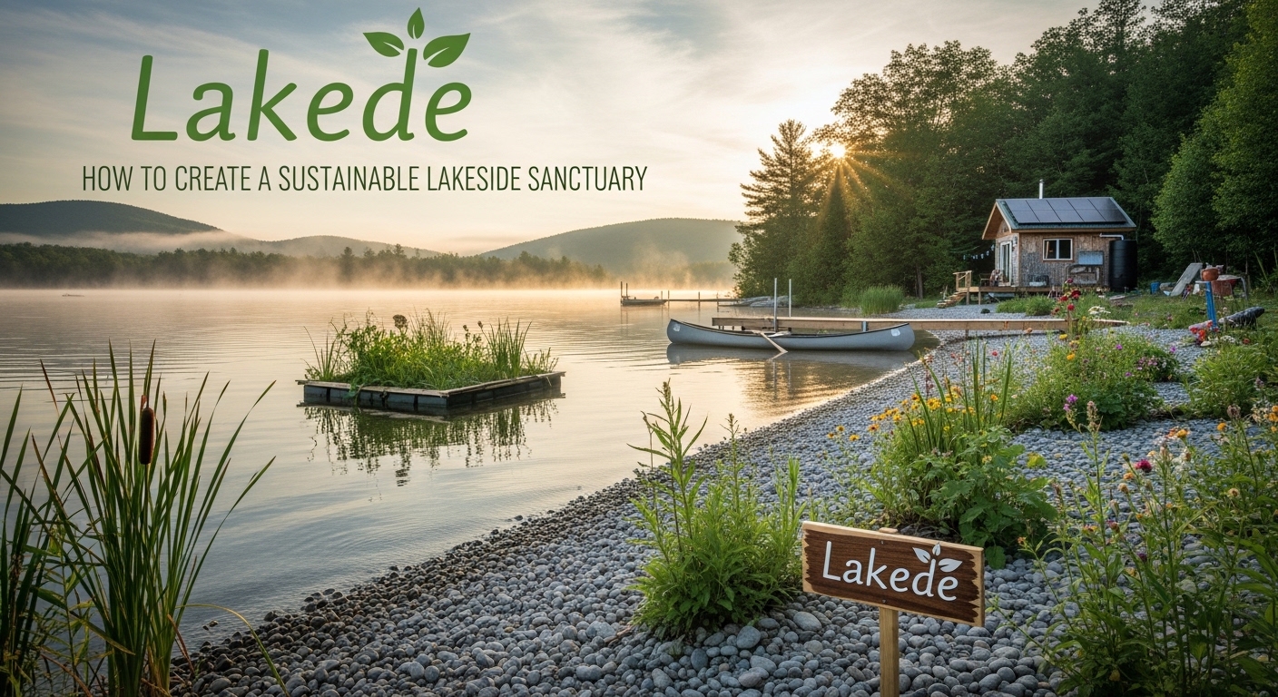 Lakede: How to Create a Sustainable Lakeside Sanctuary