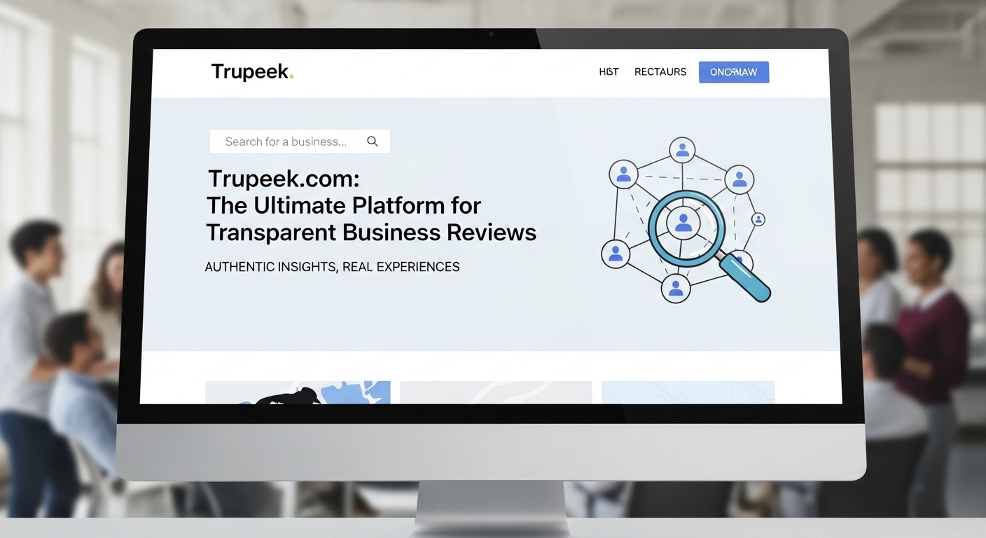 Trupeek com: The Ultimate Platform for Transparent Business Reviews