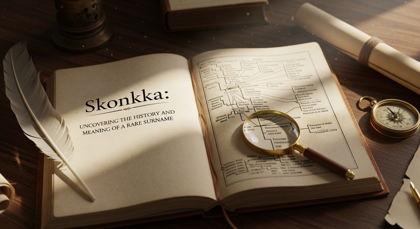 Skonkka: Uncovering the History and Meaning of a Rare Surname