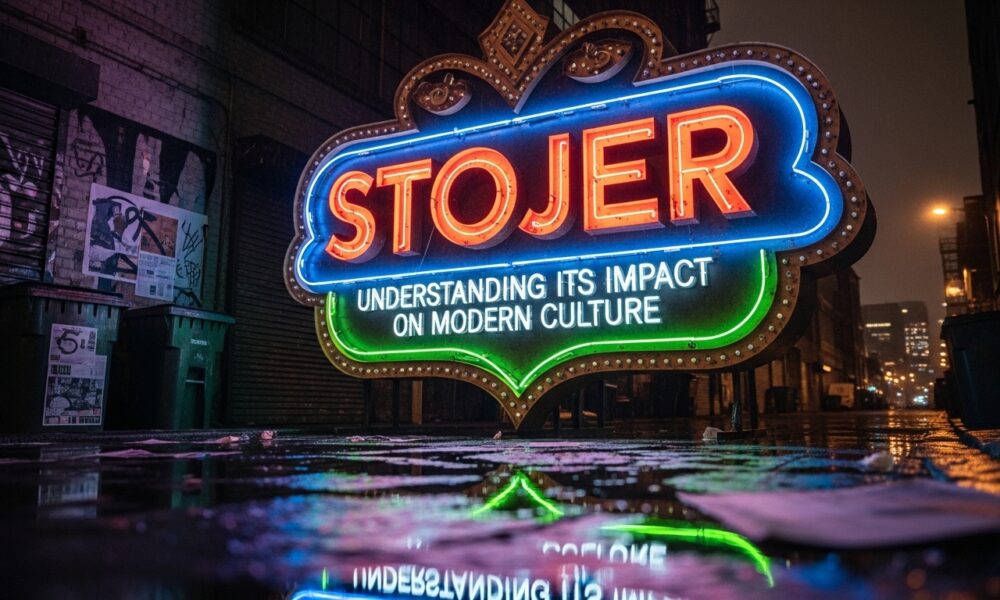 Stojer: Understanding Its Impact on Modern Culture